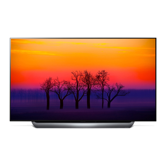 LG OLED55C8 Serie Manuel D'installation