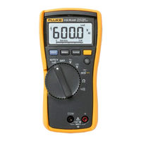 Fluke 115 Mode D'emploi