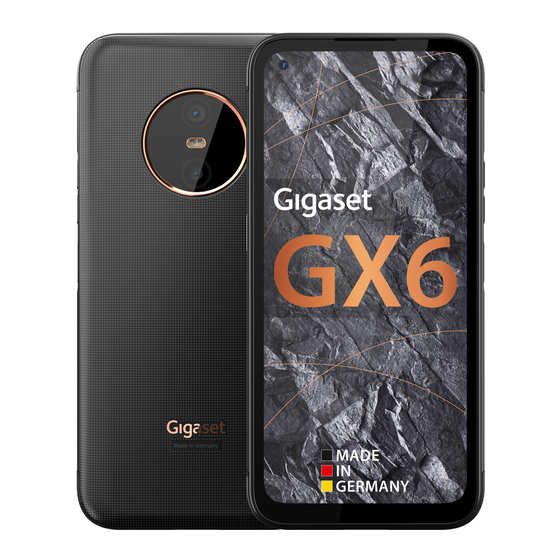 Gigaset GX6 Mode D'emploi