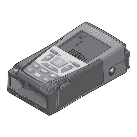 Bosch GLR500 Mode D'emploi