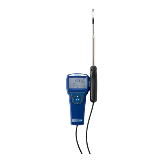 TSI Incorporated VELOCICALC 9545 Manuel D'utilisation Et De Fonctionnement