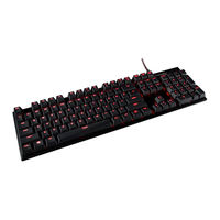 HyperX Cherry MX Blue HX-KB1BL1-NA/A4 Guide D'installation