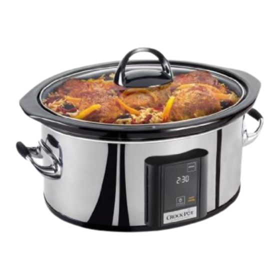 Crock-Pot SCVT650PS-CN Notice D'emploi