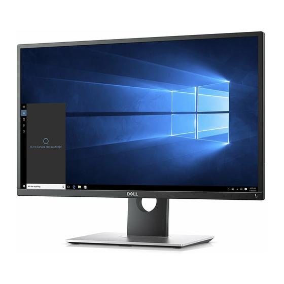 Dell P2217H Guide D'utilisation