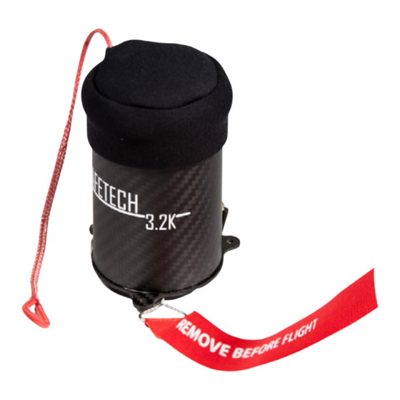 Opale Parachutes SAFETECH ST60 Notice D'utilisation