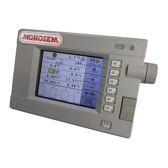 Monosem CS 7000 ISOBUS Notice