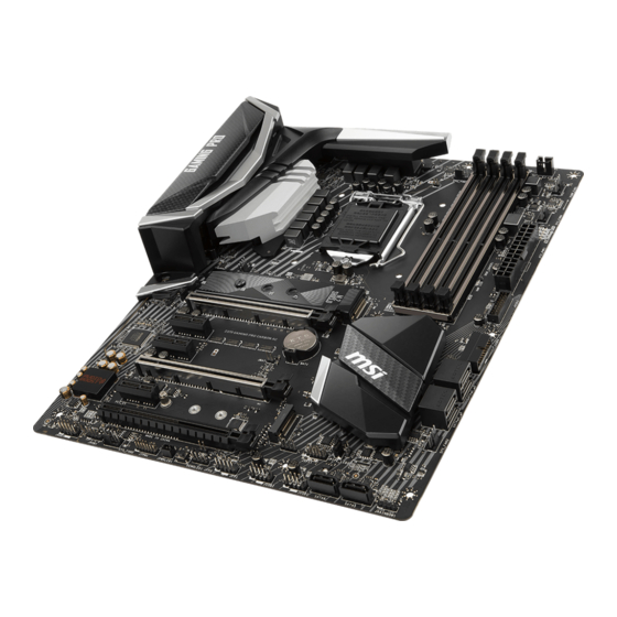 MSI Z370 GAMING PRO CARBON Présentation Rapide