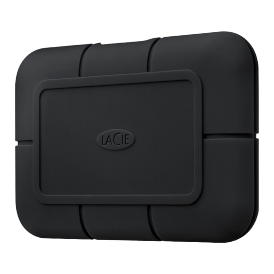 LaCie Rugged SSD Pro Guide De L'utilisateur
