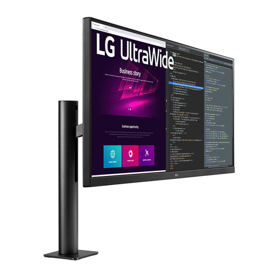 LG 34WN780P-B Manuel D'utilisation