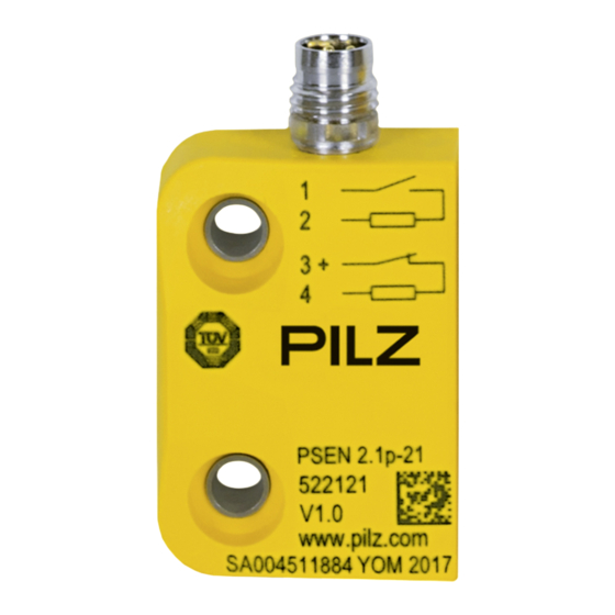 Pilz PSEN 2.1p-21 Manuel D'utilisation