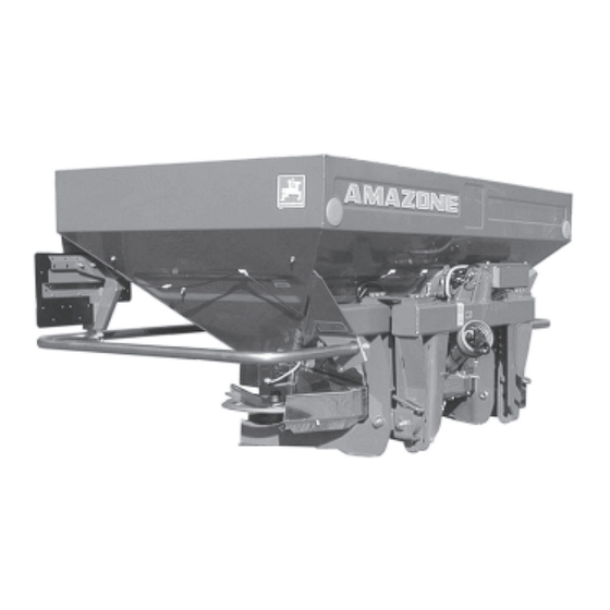 Amazone ZA-M profiS control Notice D'utilisation