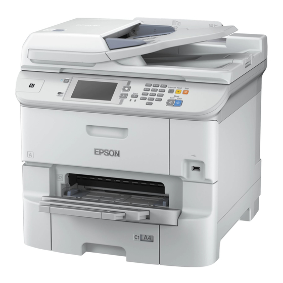 Epson WF-6590 Guide De L'utilisateur