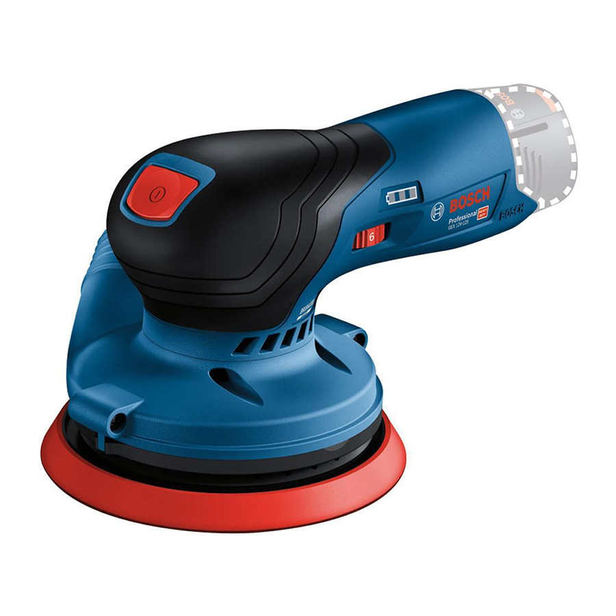 Bosch GEX 12V-125 Professional Notice Originale