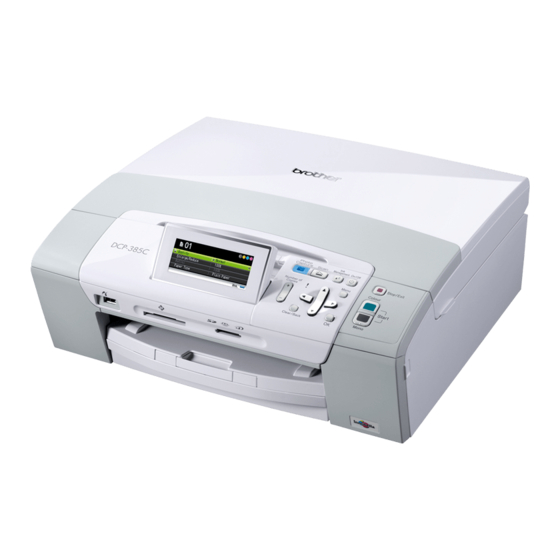 Brother DCP-385C Guide D'installation Rapide