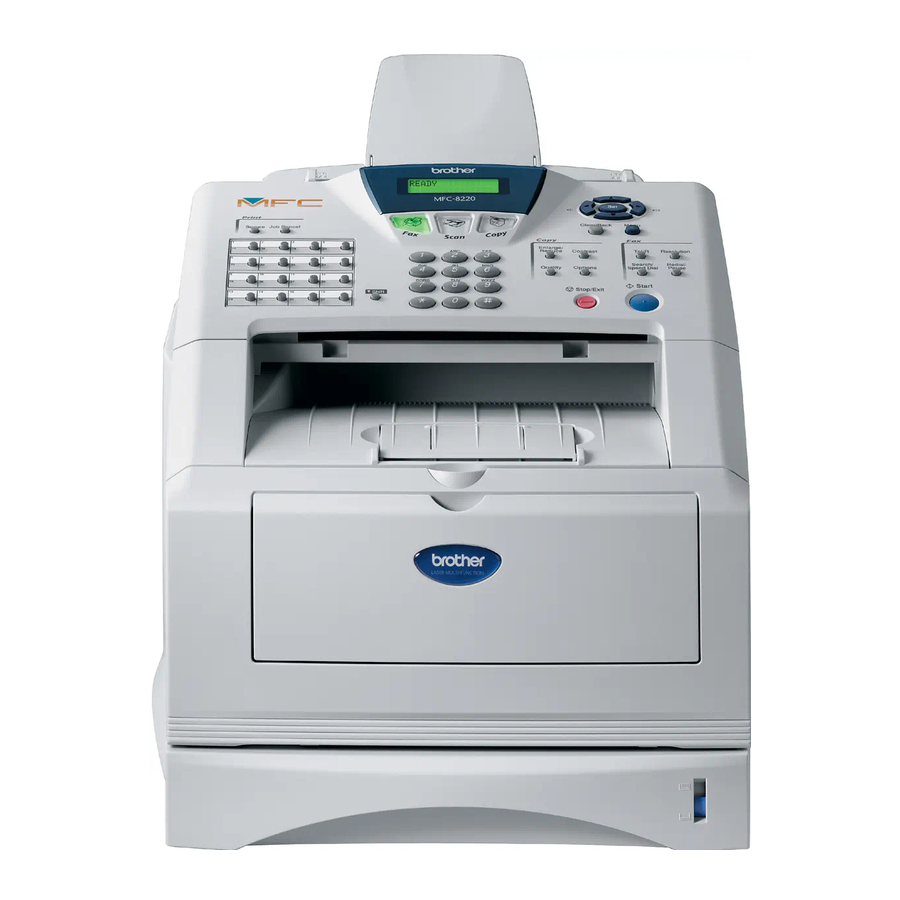Brother MFC-8220 Guide De Configuration Rapide