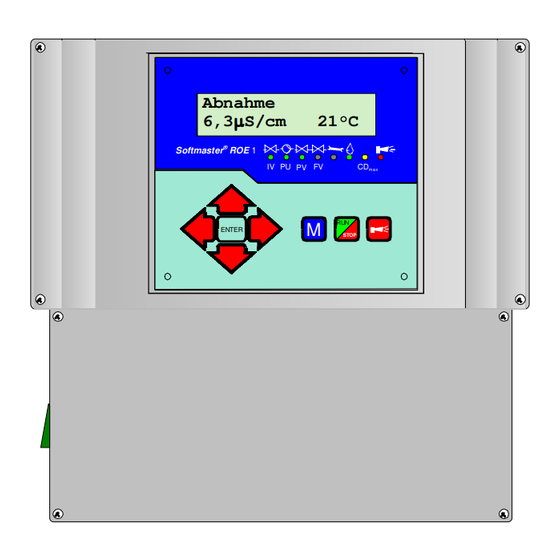 Neomeris Softmaster ROE 1 Mode D'emploi