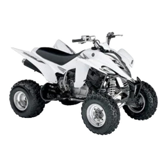 Yamaha Motor RAPTOR 350 YFM350RV Manuel Du Propriétaire