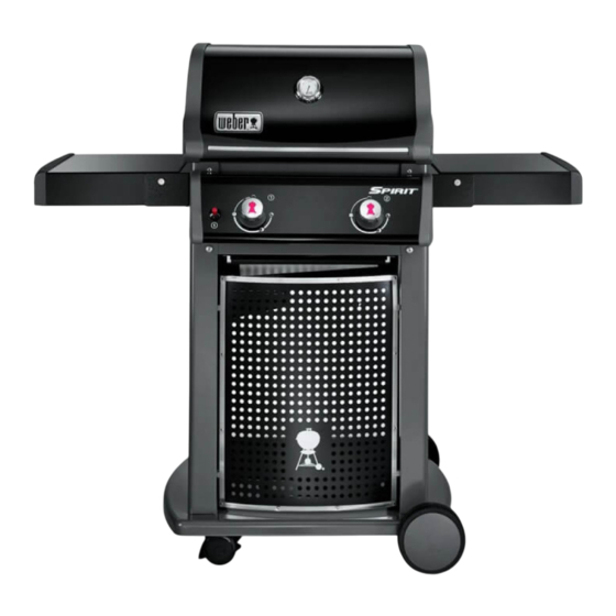 Weber SPIRIT E210 CLASSIC Guide D'utilisation