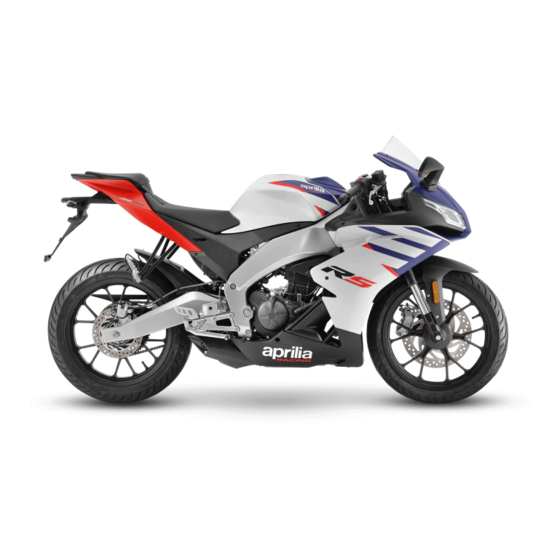 APRILIA RS 125 Mode D'emploi