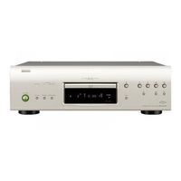 Denon DBP-4010UD Manuel De L'utilisateur