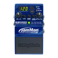 Harman DigiTech jamMan Solo XT Manuel De L'utilisateur