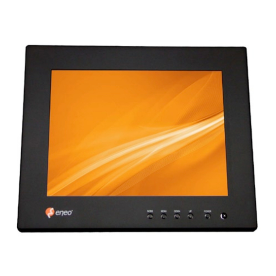 Eneo VMC-8LCD-CM01B Mode D'emploi