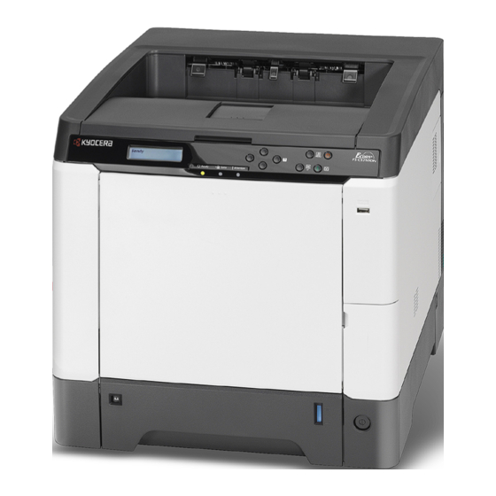 Kyocera Ecosys FS-1300D Manuel D'utilisation