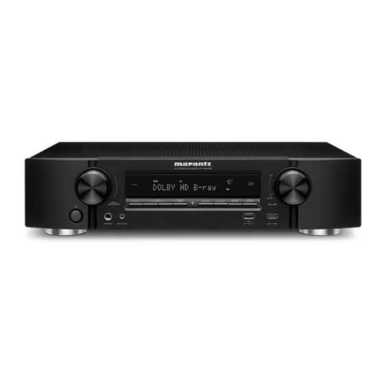 Marantz NR1506/N1B Guide De Démarrage Rapide