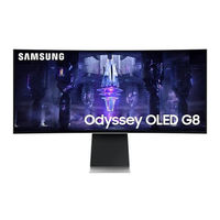 Samsung ODYSSEY G8 S34BG85 Serie Manuel De L'utilisateur