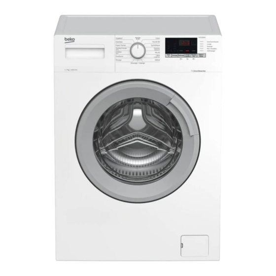 Beko WTE7712BS1W Manuel D'utilisation