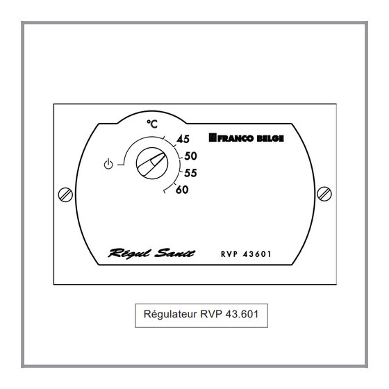 FRANCO BELGE RS 971.41 Notice De Référence