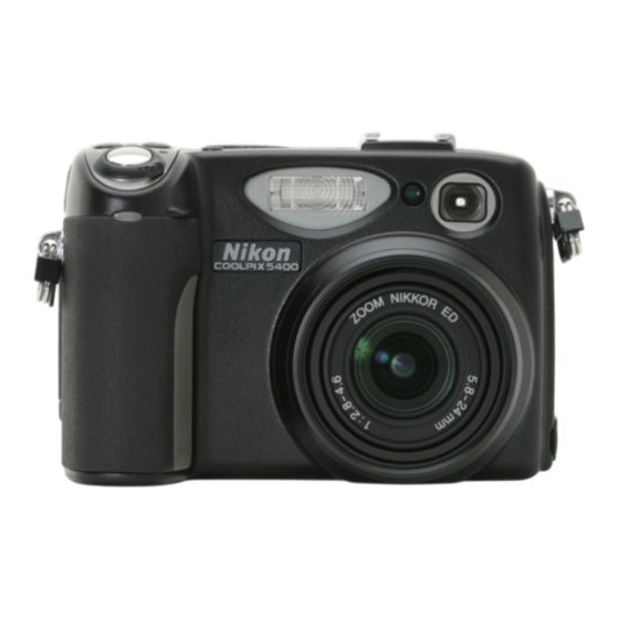 Nikon COOLPIX 5400 Mode D'emploi