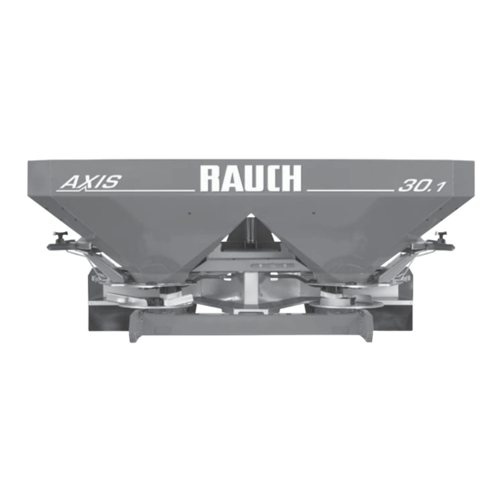 Rauch AXIS 20.1 Manuels