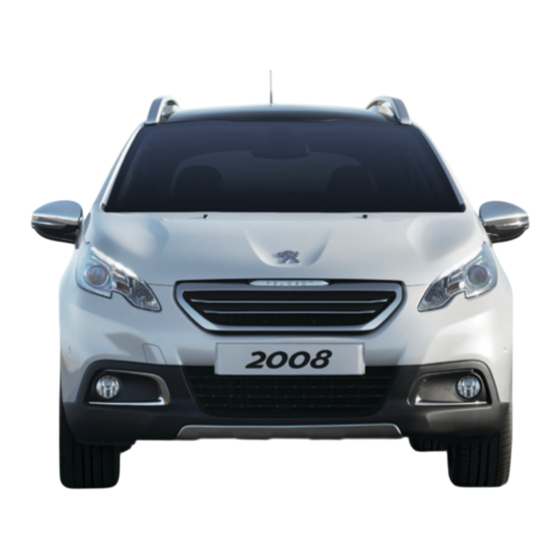 PEUGEOT 2008 Guide D'utilisation