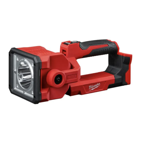 Milwaukee M18 SLED Mode D'emploi