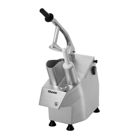 Bartscher 120.325 Mode D'emploi
