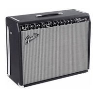 Fender 65 TWIN REVERB Mode D'emploi