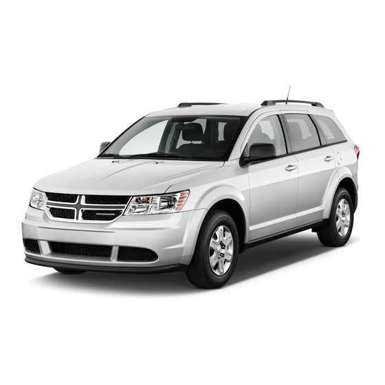 Dodge JOURNEY 2013 Guide De L'automobiliste