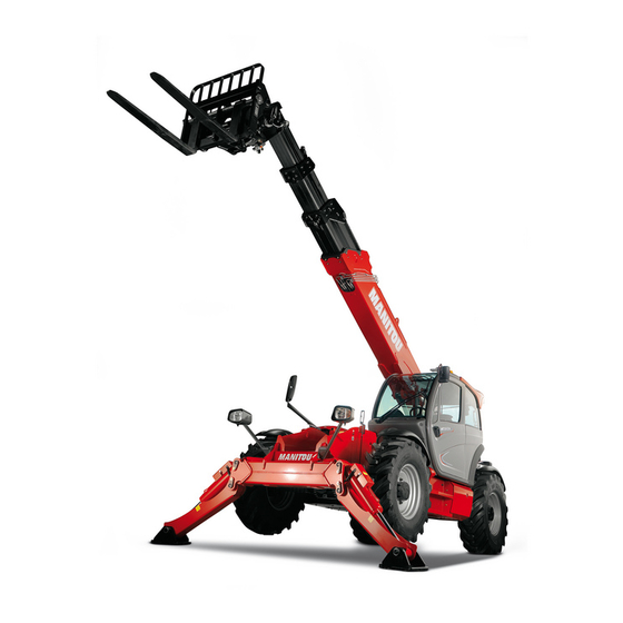 Manitou MT 1440 E3 Manuels