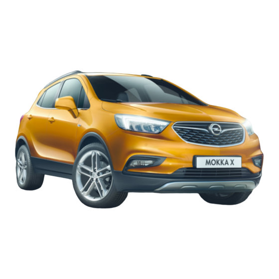 Opel MOKKA X 2019 Manuels