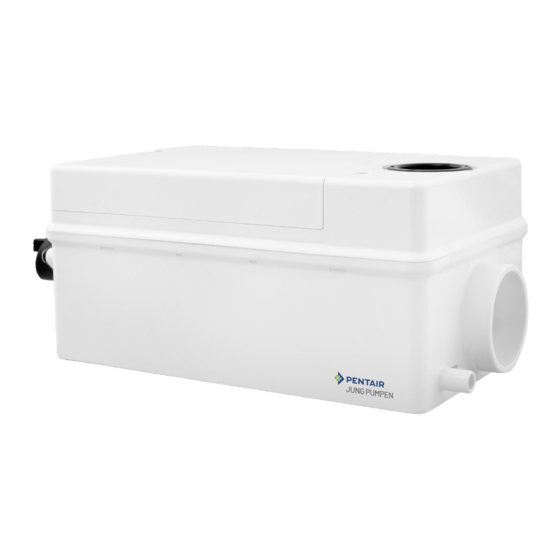 Pentair Jung Pumpen HEBEFIX MINI Instructions De Service