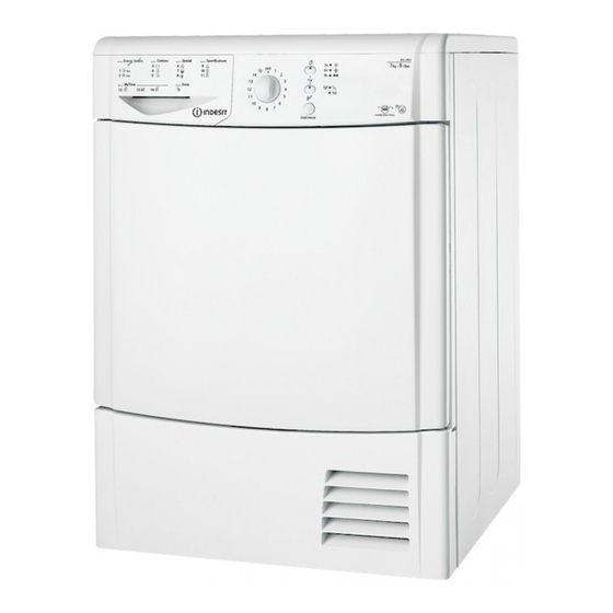 Indesit IDCL 75 B H Mode D'emploi