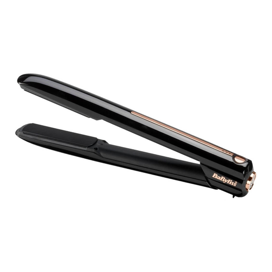 BaByliss 9000RU Manuel D'utilisation