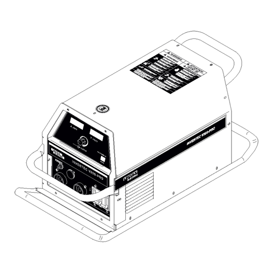 Lincoln Electric INVERTEC V350-PRO CE Manuel De L'opérateur