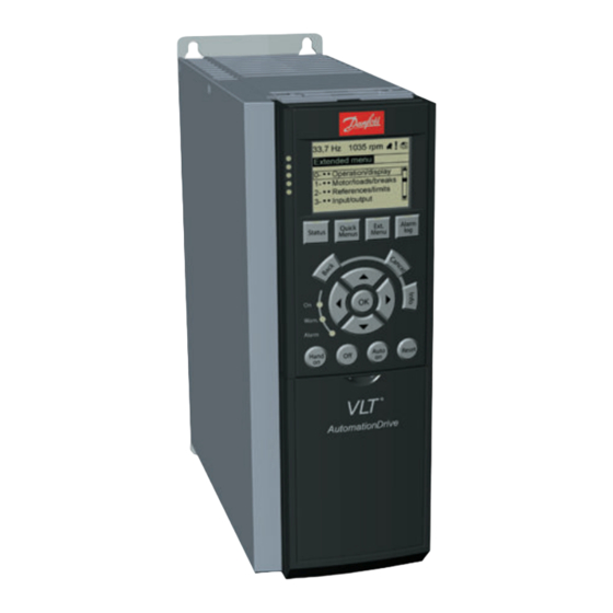 Danfoss VLT AutomationDrive FC 301 Manuel D'utilisation