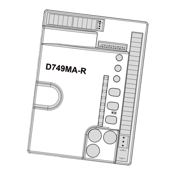 tau D749MA-R Notice D'installation