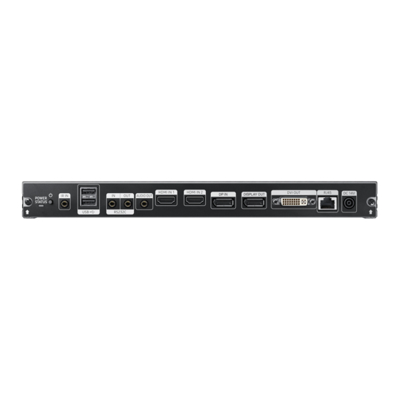 Samsung SBB-SSF Manuel De L'utilisateur