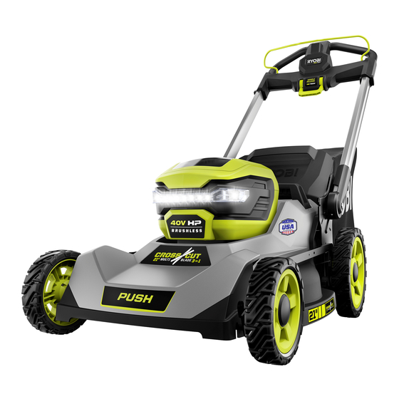 Ryobi RY401016 Manuel D'utilisation