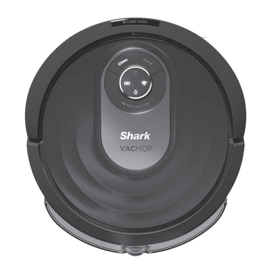 shark AI ROBOT VACMOP 2000WD Serie Manuels