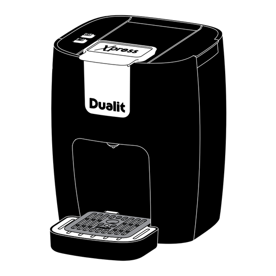 Dualit Xpress 3in1 Mode D'emploi